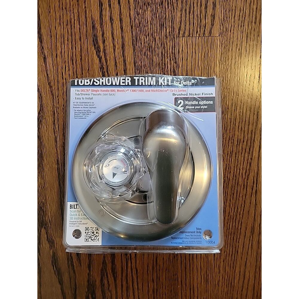 Danco 10004 Delta Tub And Shower Trim Kit Brushed Nickel 2 Handle Options Faucet